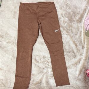 Nike Women Brown Leggings